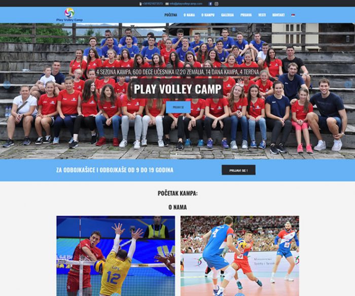 play volley odojkaski kamp